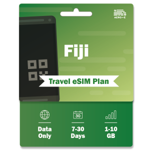 Fiji Data eSIM 1-10GB | 7-30 Days (E)